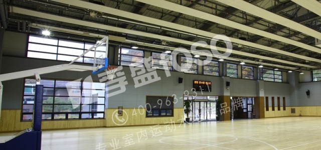 籃球運動場館實木運動地板的施工方面解析