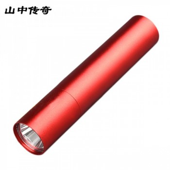 LED戶外鋁合金充電寶強(qiáng)光手電筒 USB充電強(qiáng)光遠(yuǎn)射手電筒